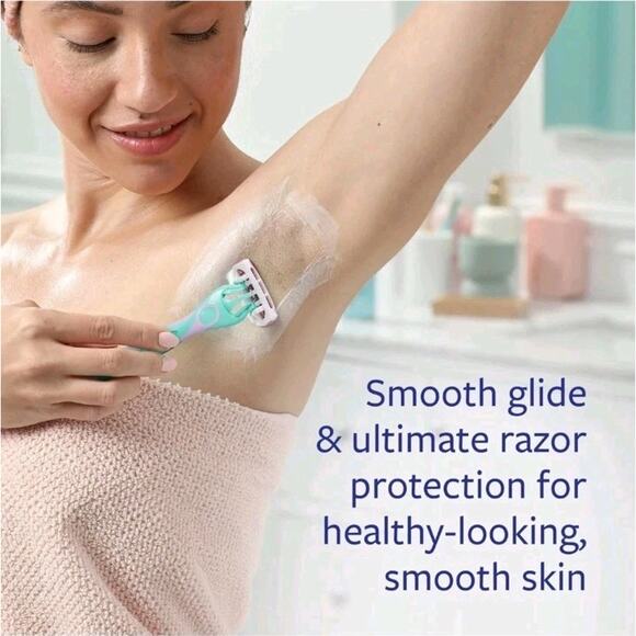 Skintimate Skin Therapy Sensitive Skin Moisturizing Shave Gel for Women-7 oz 2pc - Picture 4 of 6